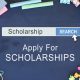 Scholarship search screenshot